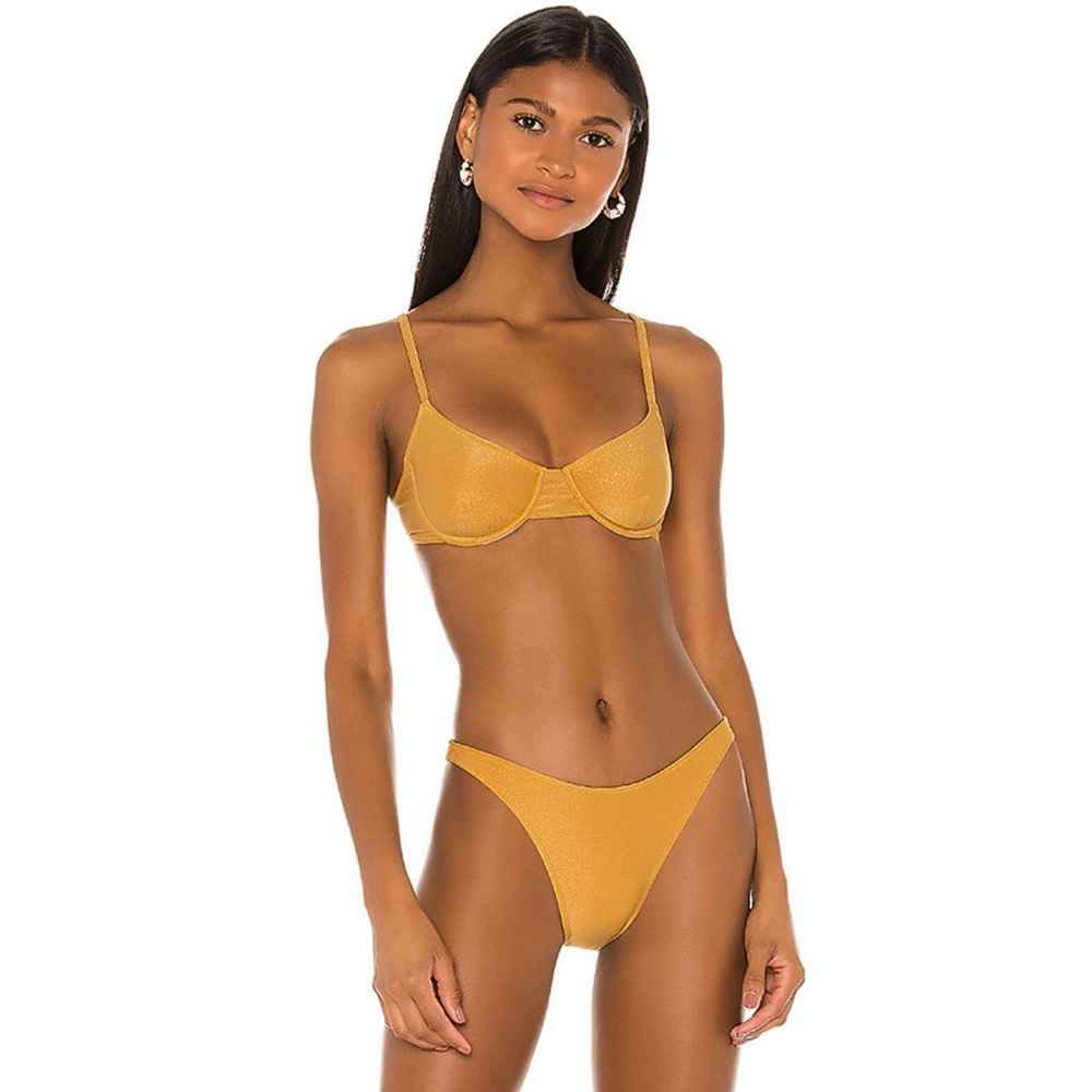 Solid & Striped Eva Top and Bottom Set
